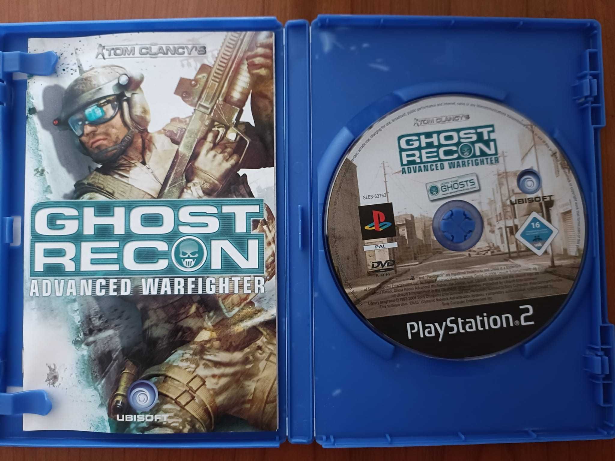 Jogo Tom Clancy's Ghost Recon Advanced Warfighter Playstation 2