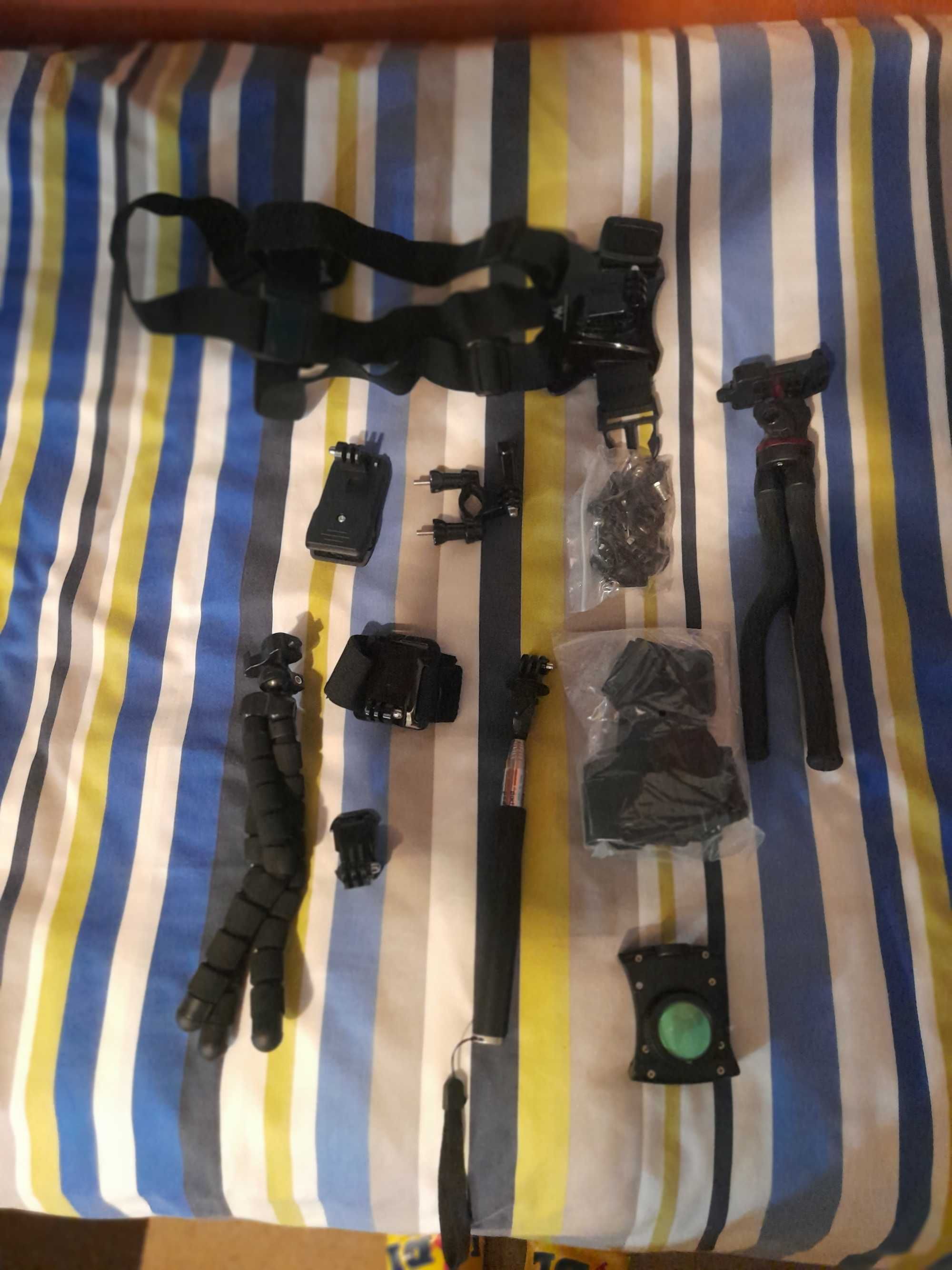Camera Go Pro Black 8 e Utensílios