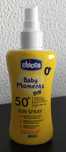 Protetor Solar Bebé Chicco Baby Moments Sun Spray 50+ (Novo)