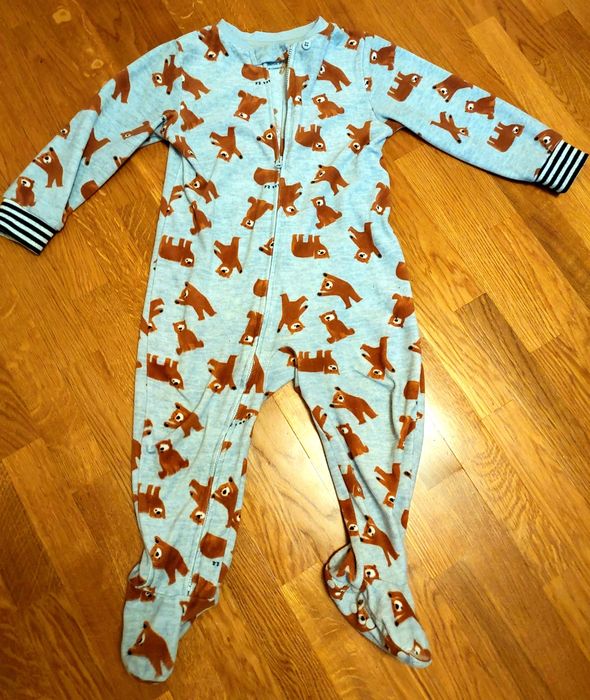 Теплий велюровый ромпер чоловічок 98 primark