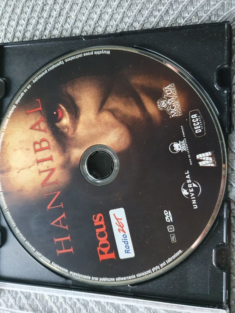 Hannibal 2001 w reżyserii Ridleya Scotta DVD