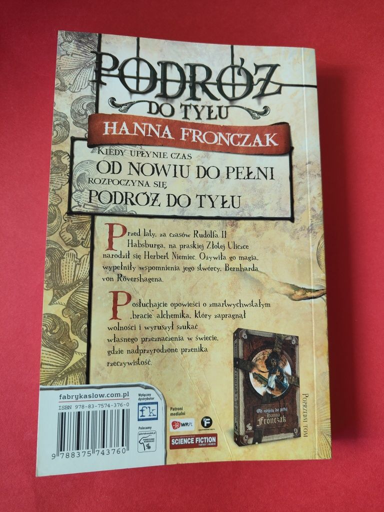 Książka Podróż do tyłu - Hanna Fronczak