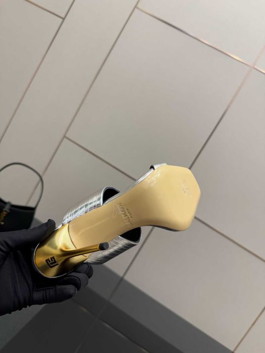 Sandały Balmain, damskie obcasy