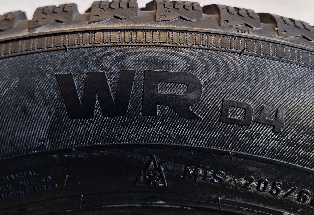 Opona Zimowa 16 Nokian WR D4 205/60R16 Pojedyńcza Nowa