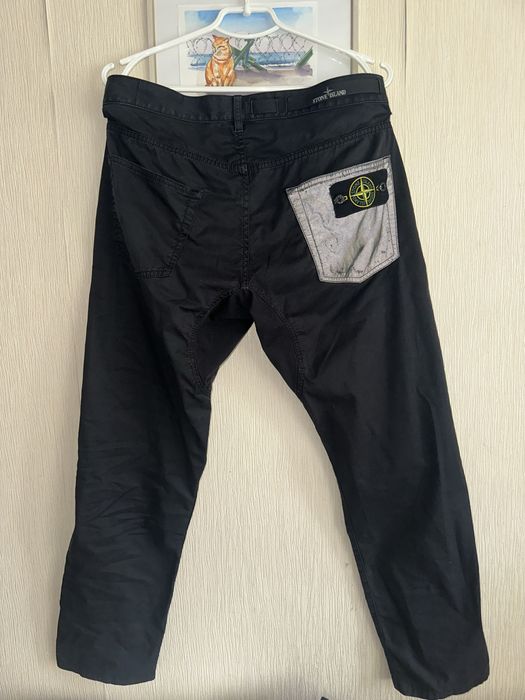 Штаны stone island cycling reflective trousers ss15