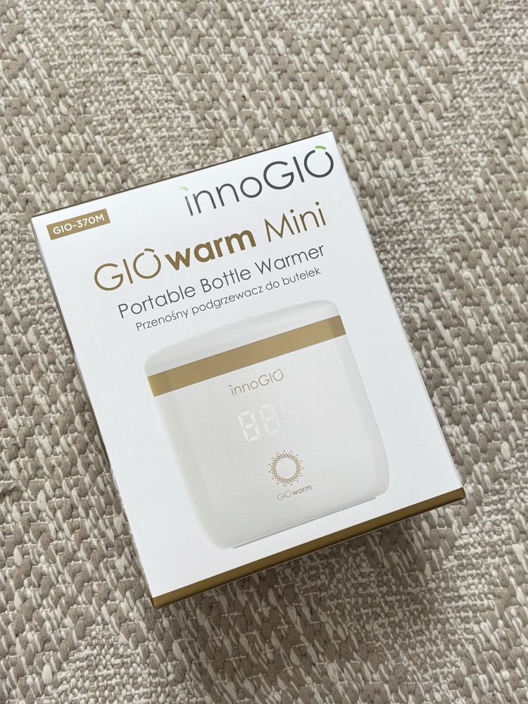 InnoGio Podgrzewacz Mini przenośny do butelek GioWarm jak nowy