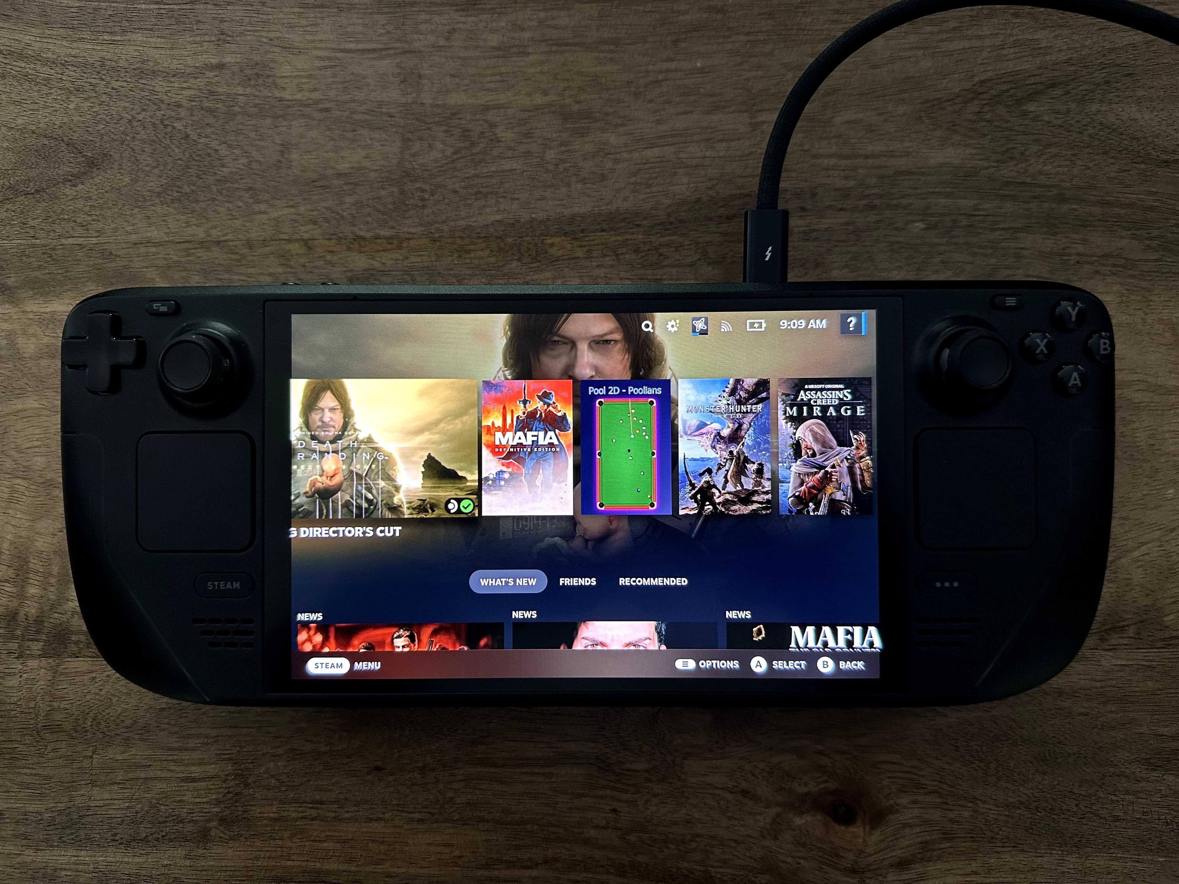 Steam Deck Oled 1 Tb com vários jogos