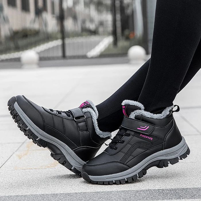 Botas Femininas de Inverno com Plataforma - Impermeáveis e Quentes