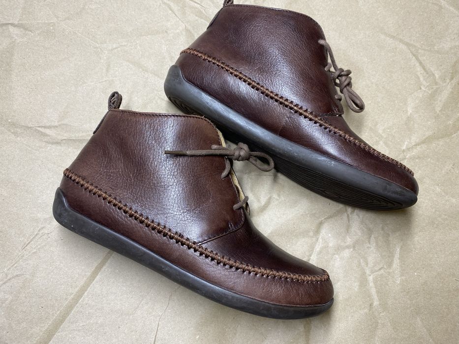 Теплі шкіряні черевики Clark’s