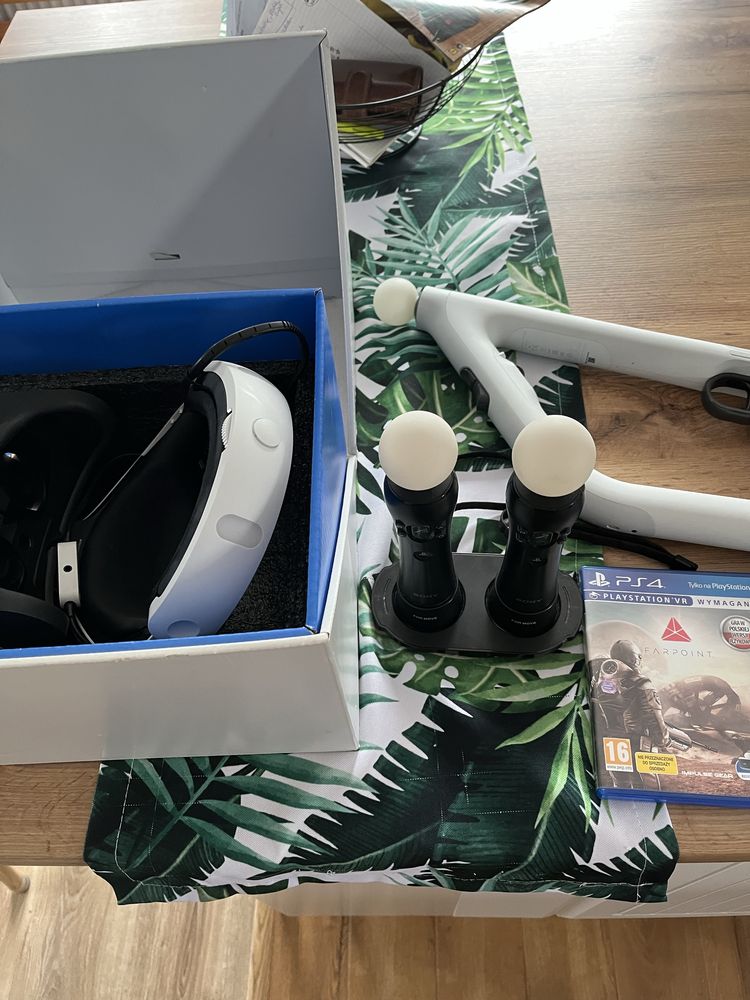 Zestaw PlayStation VR Gogle karabin gry