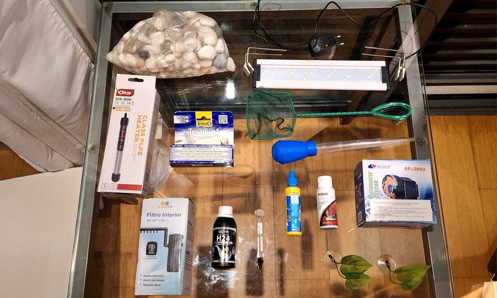 PACK Acessórios para aquário