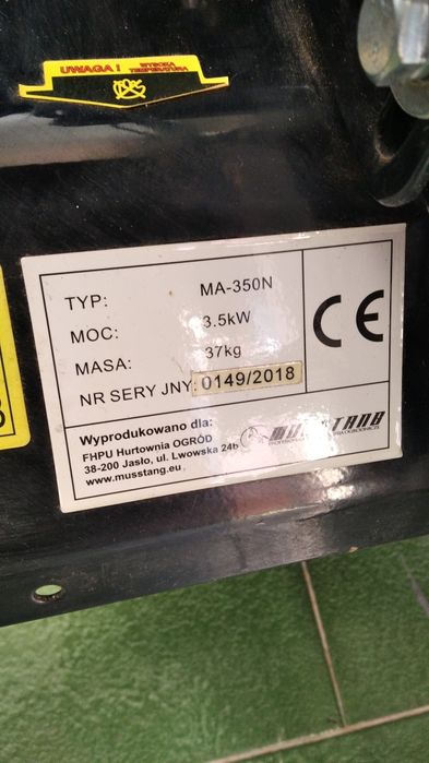 Glebogryzarka zadbana  okazja