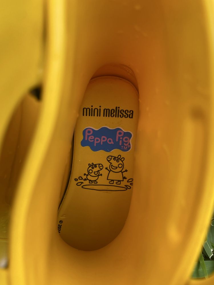 Galochas Mini Melissa Peppa Pig- T23/24