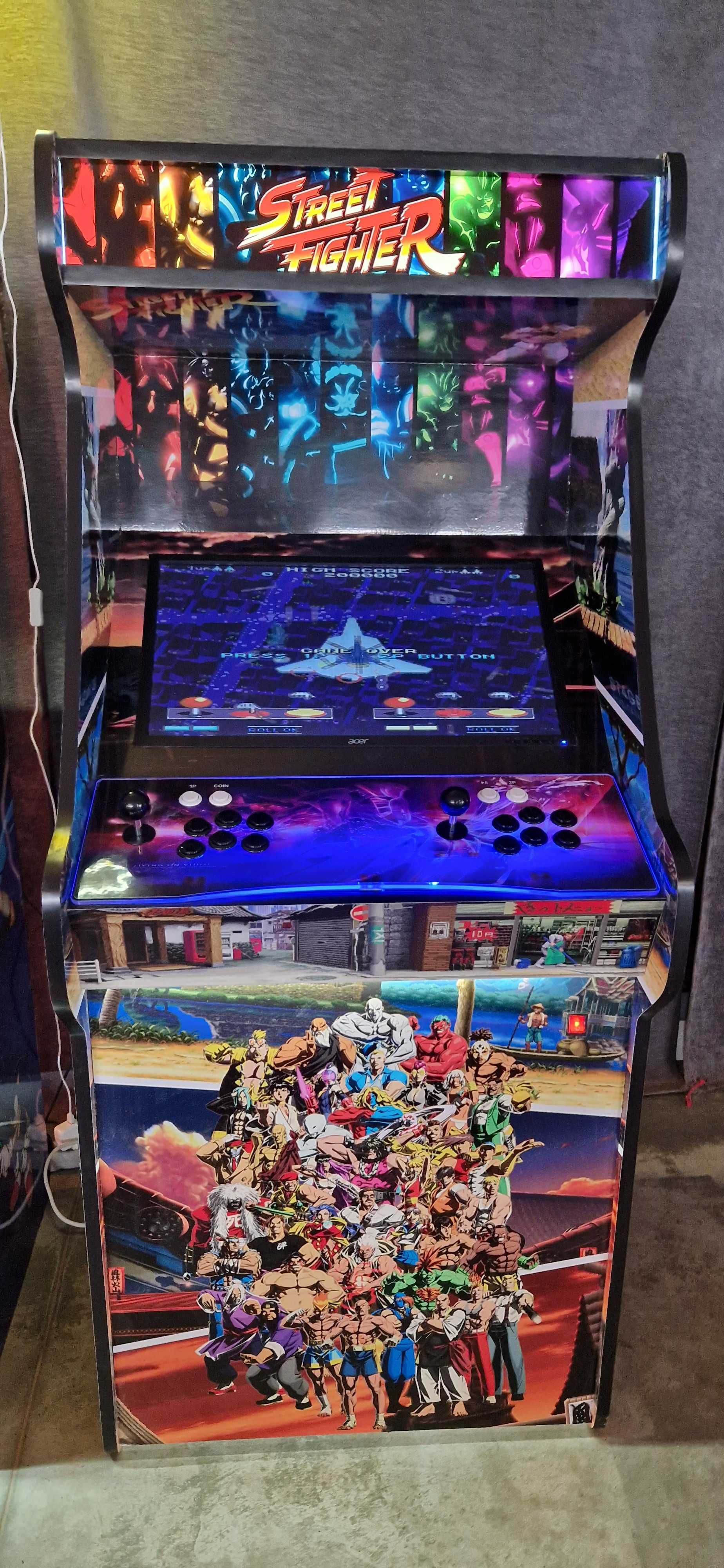 ARCADE 10000 Gier AUTOMAT Nowy Duży Pandora Street Fighter