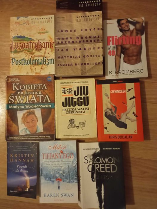 Książki mix kategorii