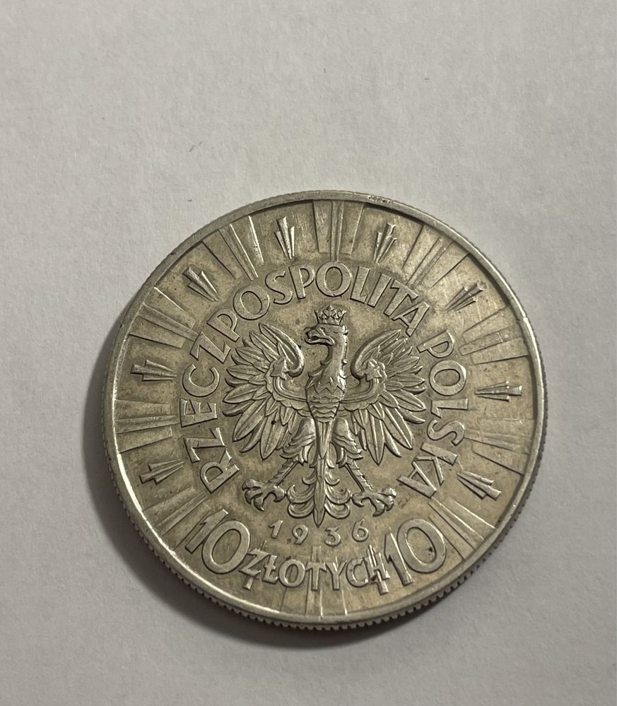 10 złotych 1936 Piłsudski