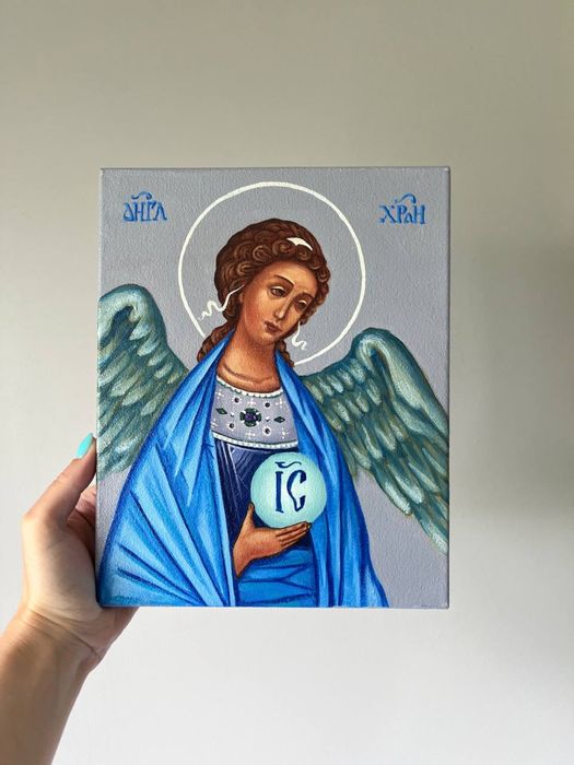 Ікона Ангела-Хранителя ручної роботи