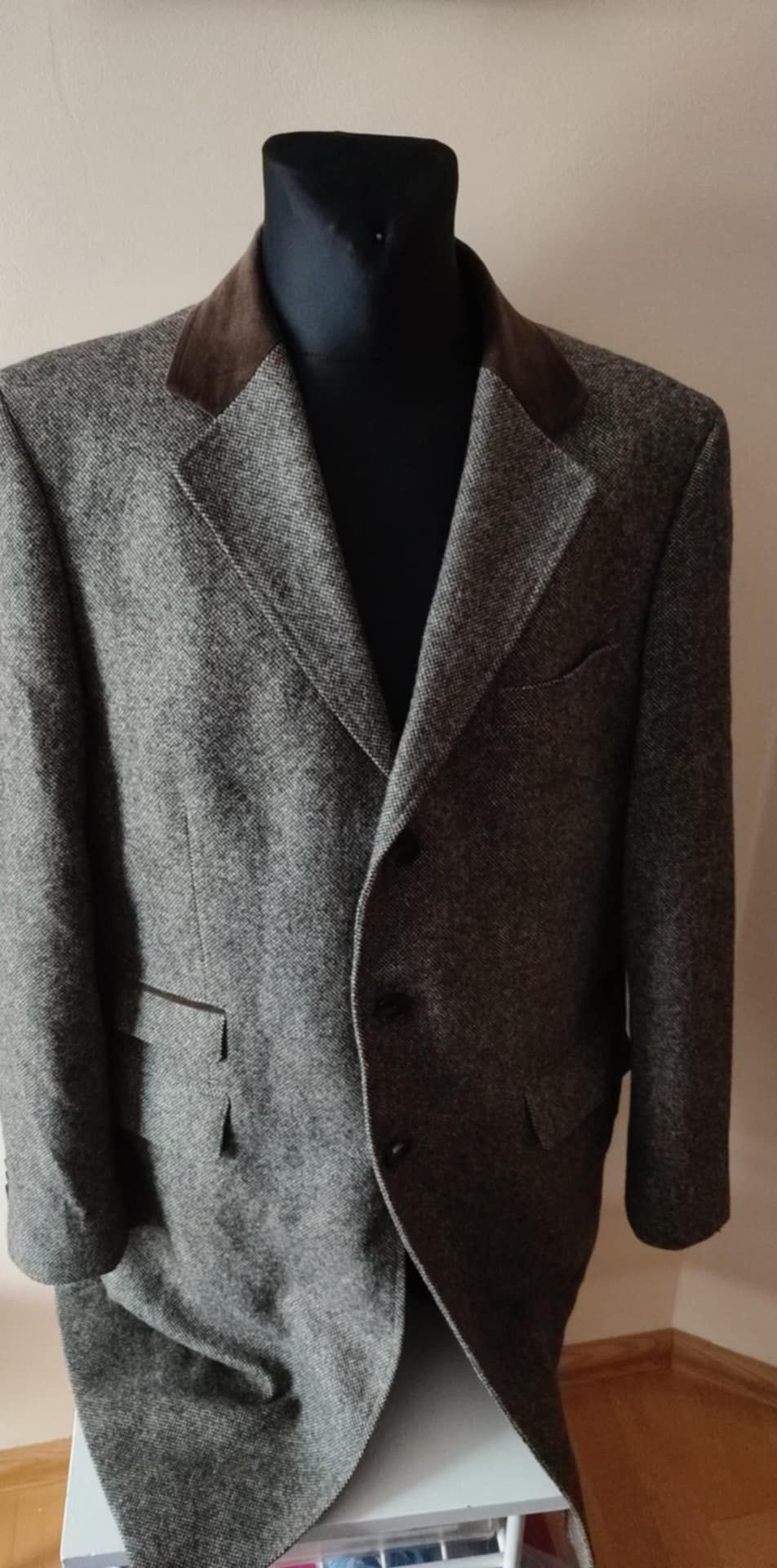 Płaszcz Marks and Spencer Luxury tweed