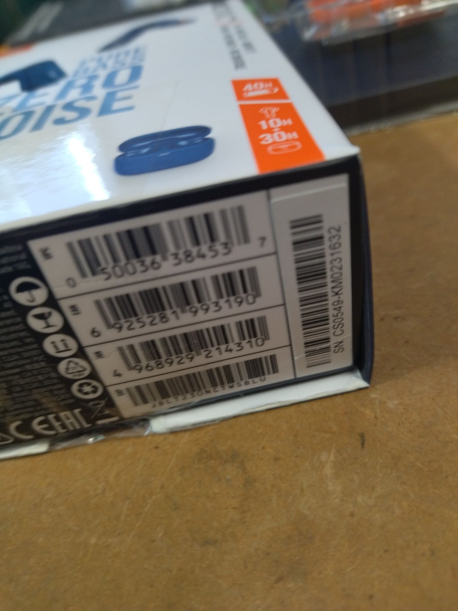 Słuchawki JBL tune 230 NC TWS niebieskie (V1)