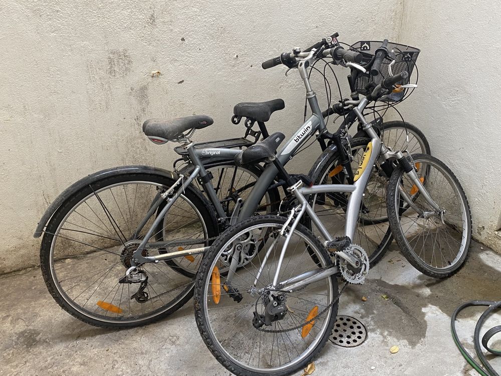Duas bicicletas btwin vendidas em separado