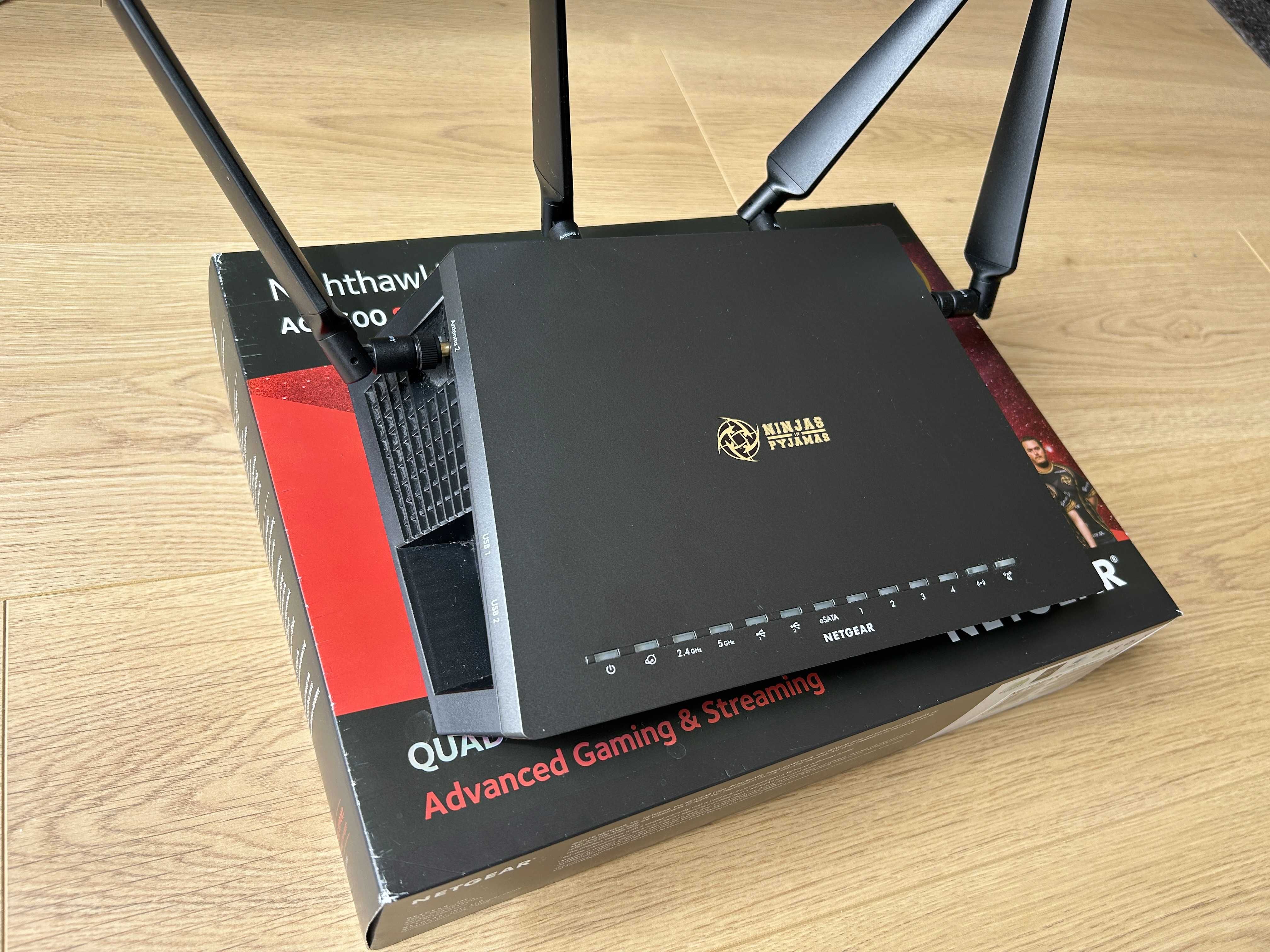 Router Netgear Nighthawk X4S R7800 - Ninjas in Pyjamas Edition OpenWRT