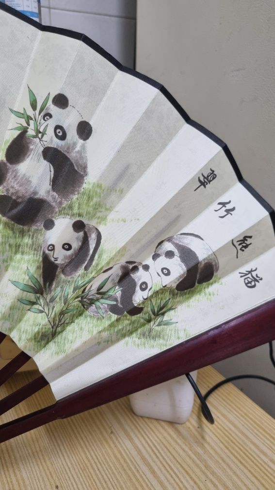 Leque de decoração  .