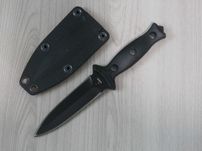 Ніж Кинджал USMC Black Морської Піхоти США 18см,в пластикових ножнах