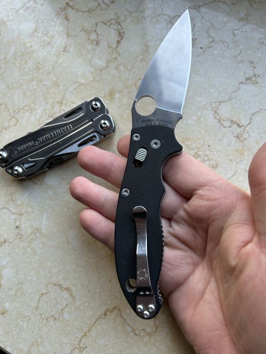 Spyderco Manix 2 flytanium cage lock nóż