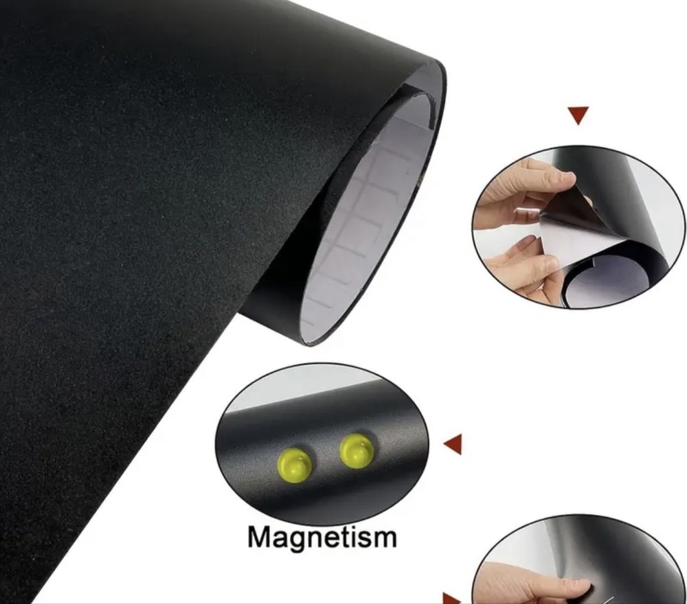 Duża samoprzylepna tablica suchościeralna magnetyczna