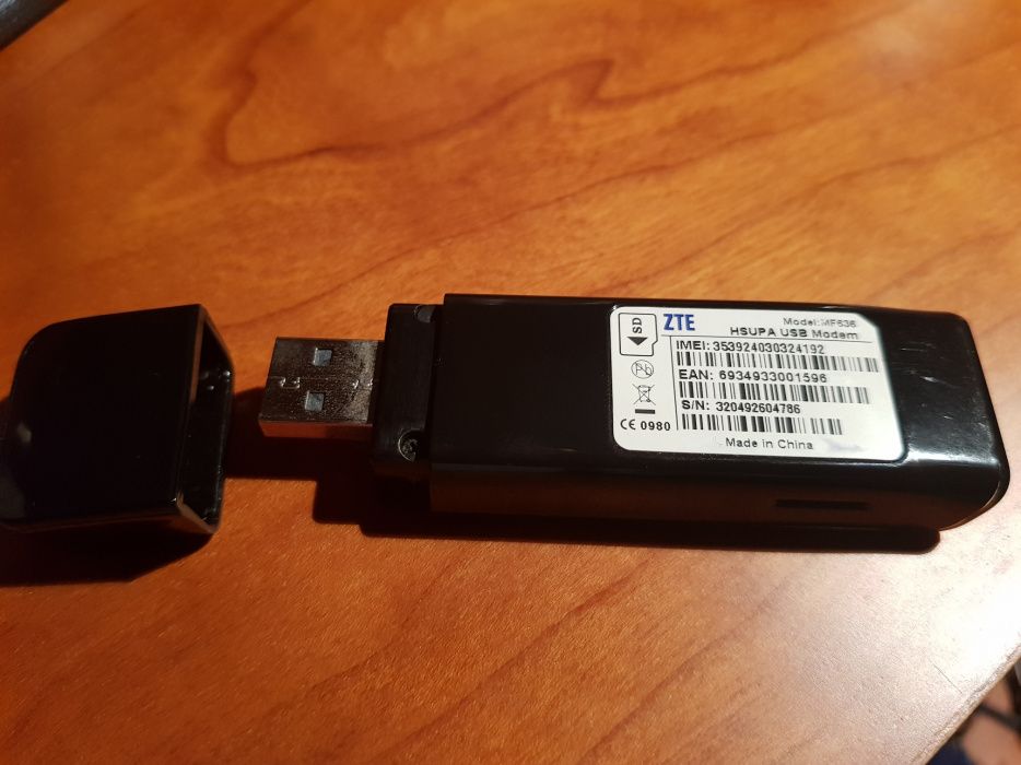 Pen 3G ZTE MF636 usada 7 2 mb/s