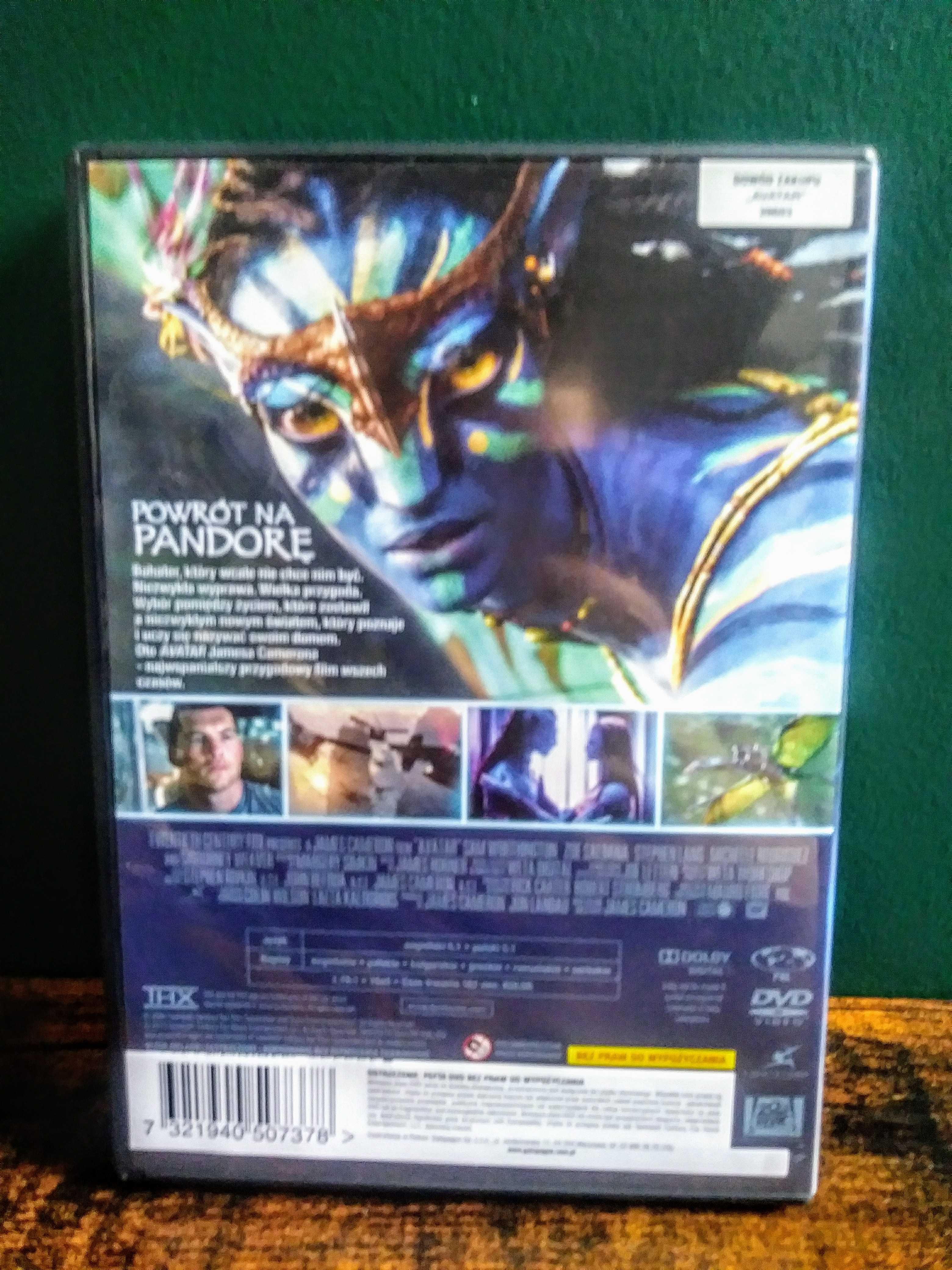 Avatar - film na DVD