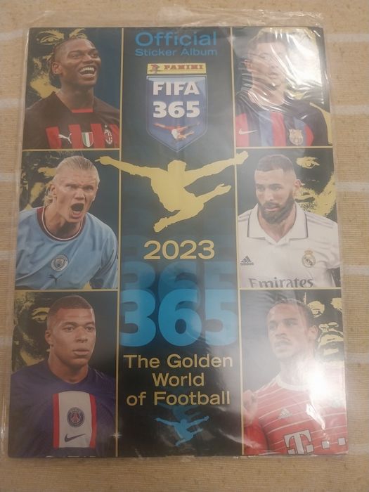 Caderneta nova e vazia Fifa 365