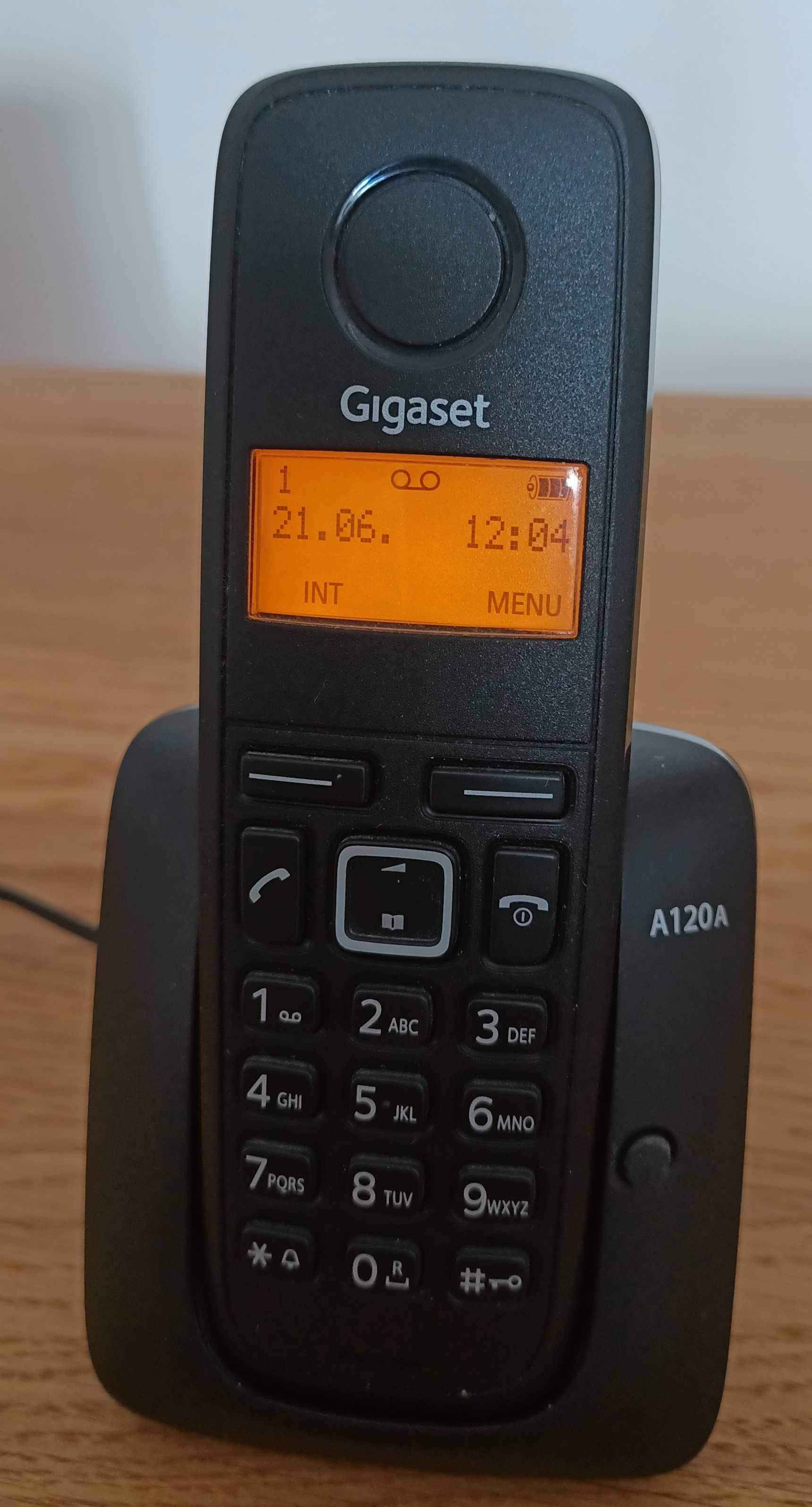 Telefon bezprzewodowy stacjonarny Simens Gigaset A120A