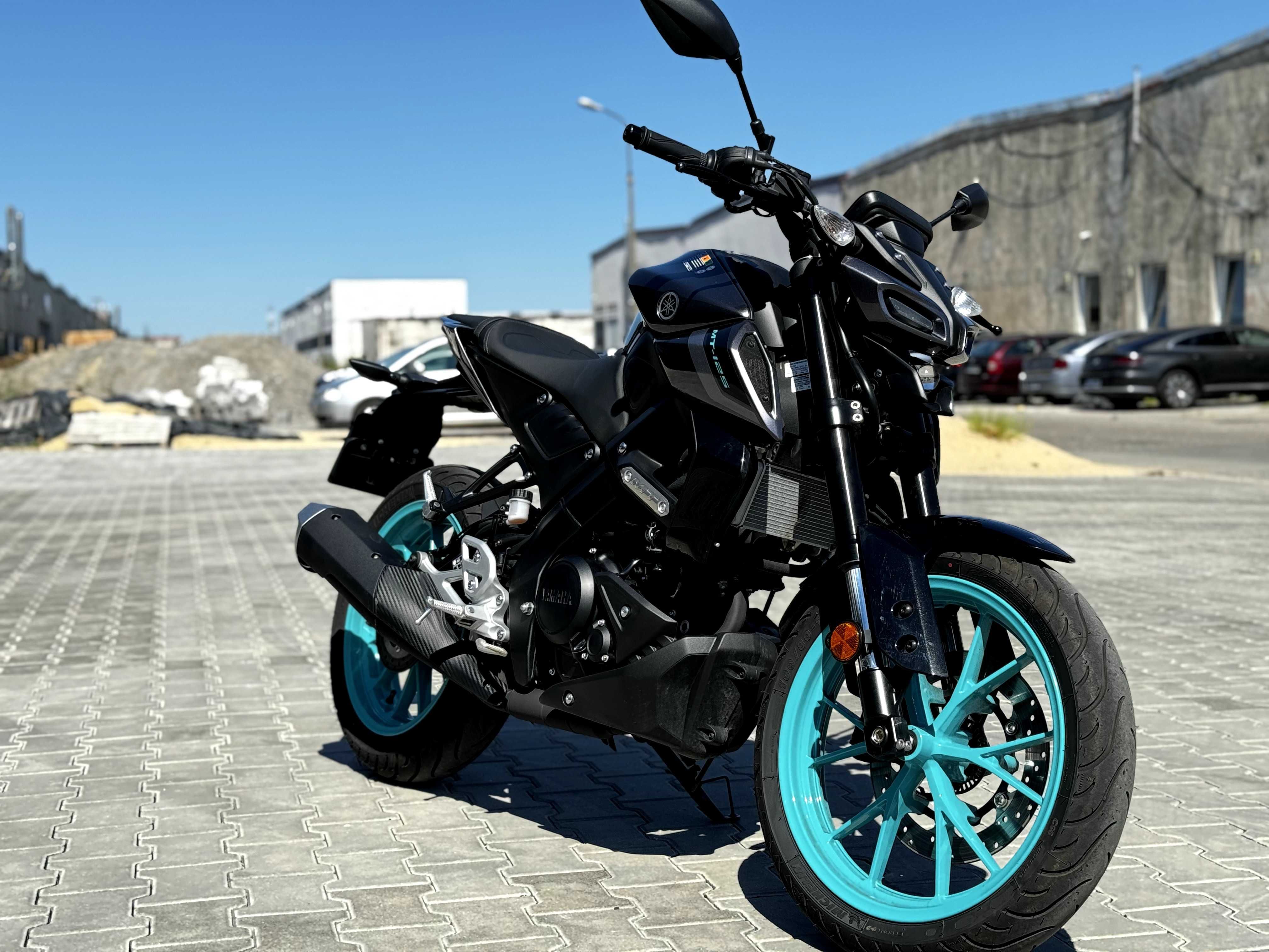 Yamaha MT 125 -Wynajem motocykli WYPOŻYCZALNIA 125 - Na Kat. B - Śląsk