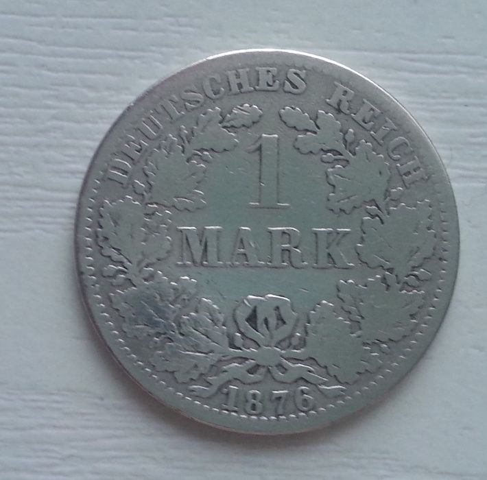 moneta 1 marka 1876