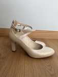 Buty ślubne Kotyl 7077 białe perłowe