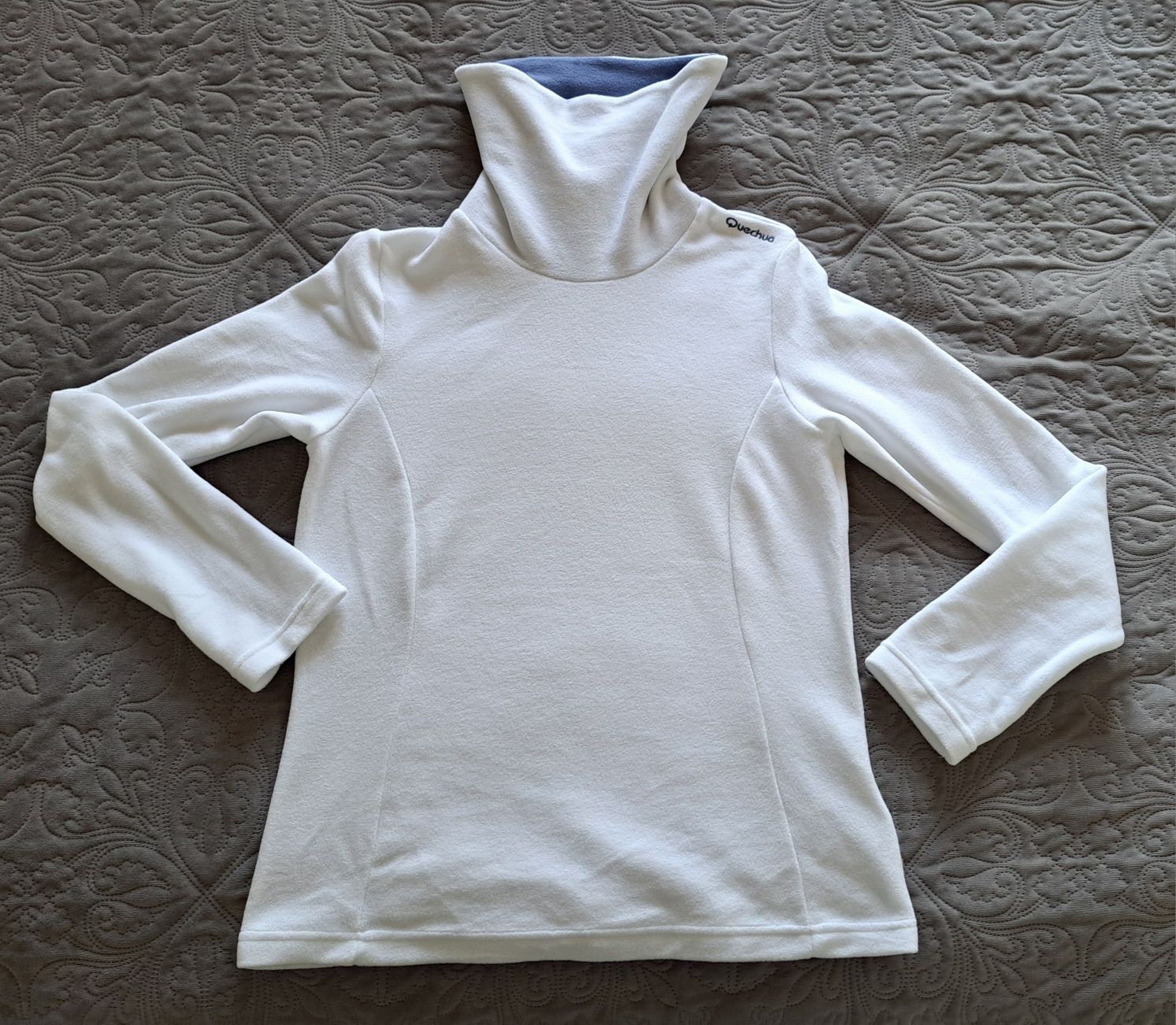 Polar damski golf polarowy Decathlon Quechua rozmiar M biały
