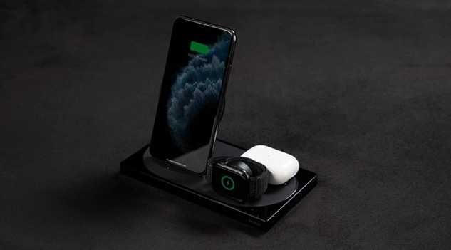 Estação de Carregamento Belkin 3-in-1 Wireless para dispositivos Apple