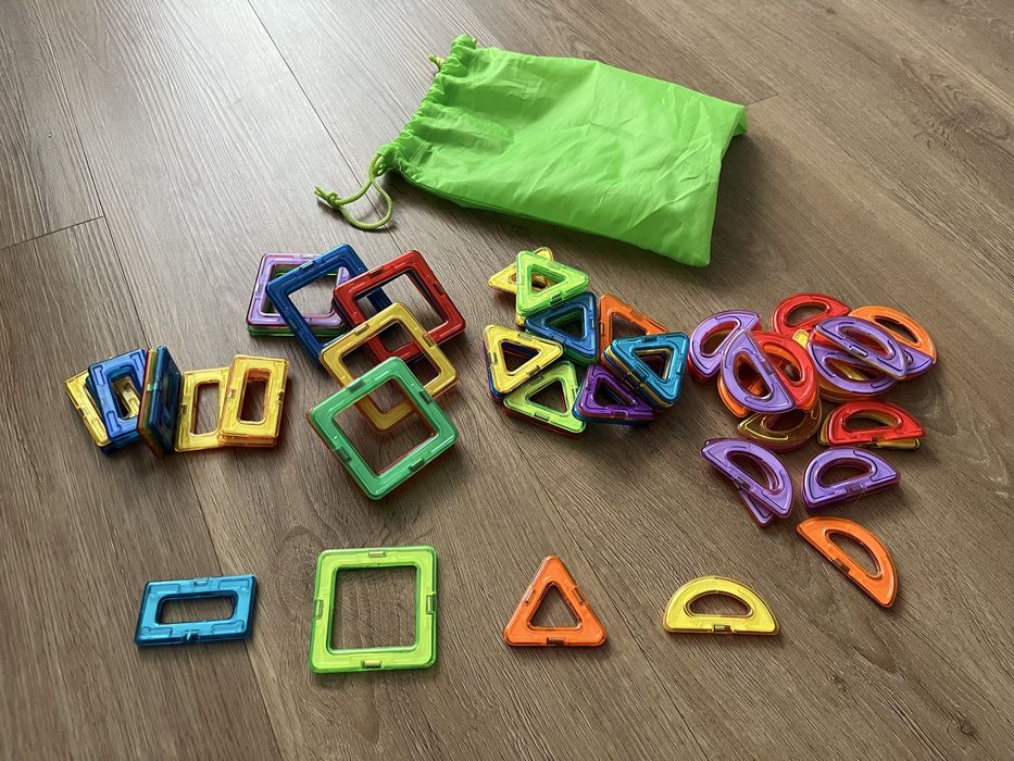 Klocki magnetyczne 68szt.