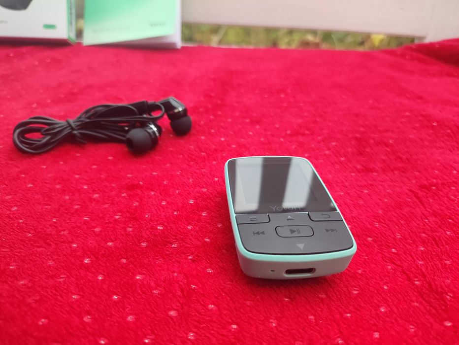 Odtwarzacz muzyki MP3 Bluetooth zielony Radio FM Dyktafon przenośny