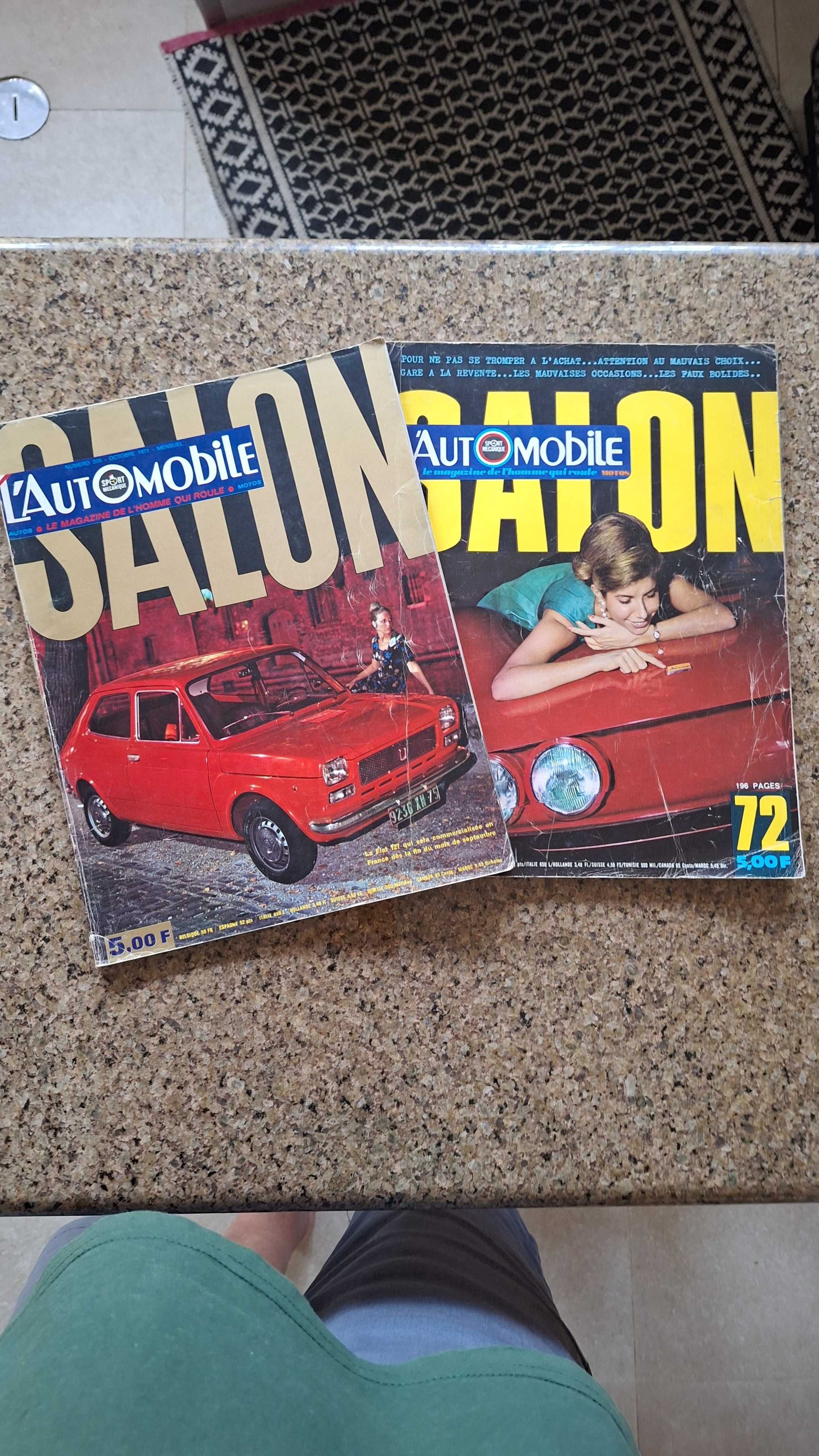 6  revistas l` automobile anuários