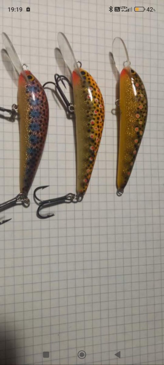 Woblery wobler Górale trociowe nie Salmo