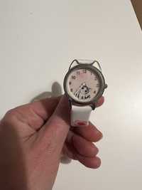 Zegarek dla dziewczynki kotek analogowy