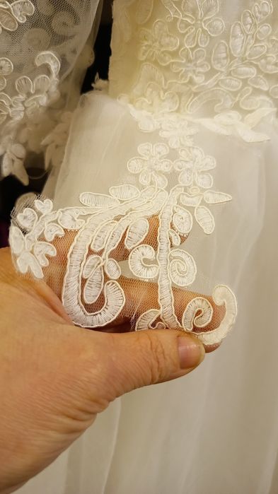 Весільна сукня  платье свадебное, белое , на шнуровку