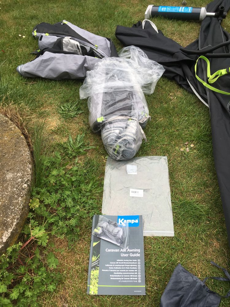 Kampa Ace Air Pro 500 przedsionek statyczny przyczepy kempingowej