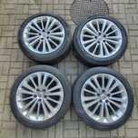Felgi aluminiowe + NOWE opony letnie Pirelli + opony zimowe Opel Insig