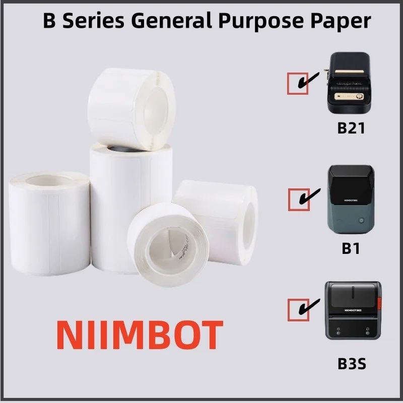 Термопринтер Niimbot B1 + рулон