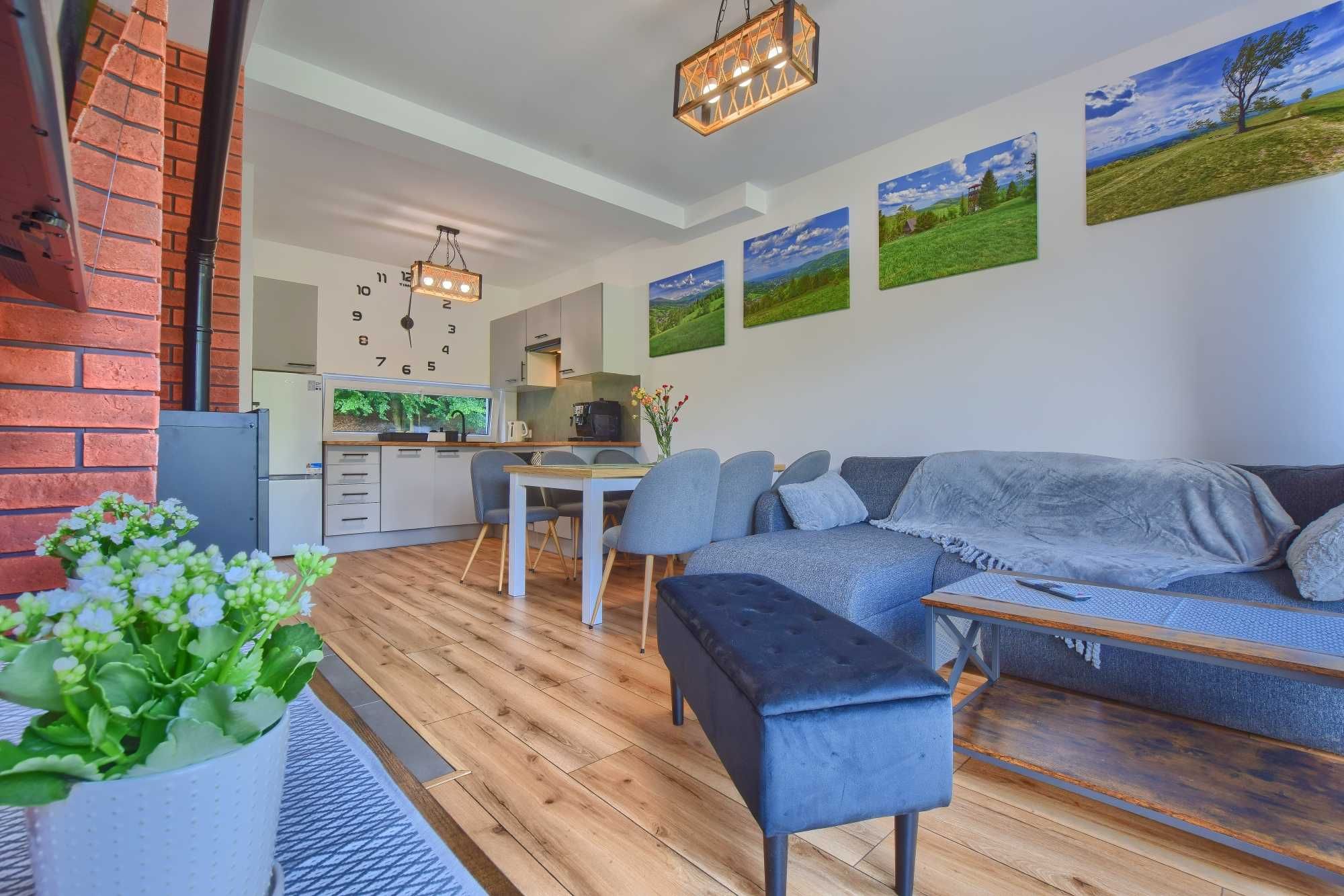Osada Pod Maliną - Nowy Domek nad Rzeką z Jacuzzi !