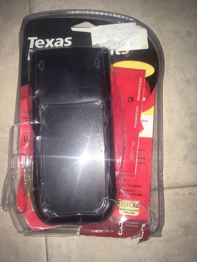 Calculadora cientifica Texas ti-84 plus