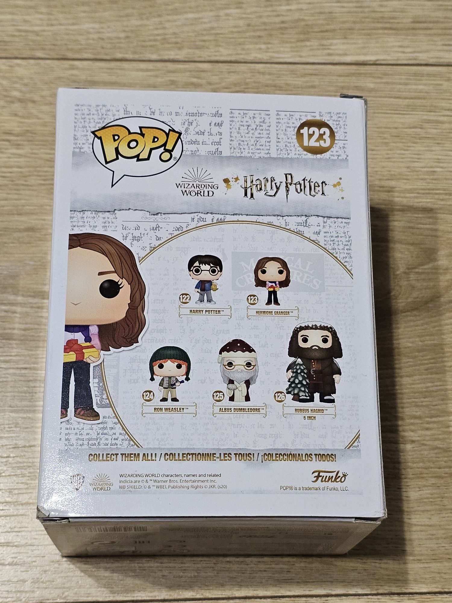 Hermione Granger Świątecznie #123 Figurka kolekcjonerska Funko Pop Har